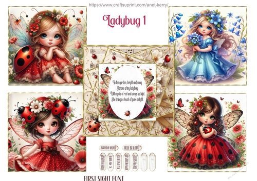 Flower Fairies / Ladybug 1