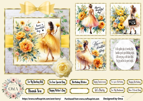 Have a Beautiful Day Yellow