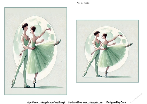 MOONLIT BALLET GREEN 3