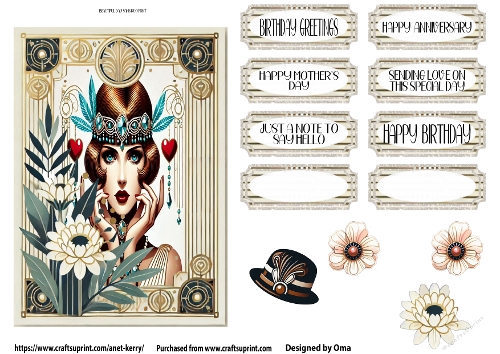 Art Deco Ladies 7
