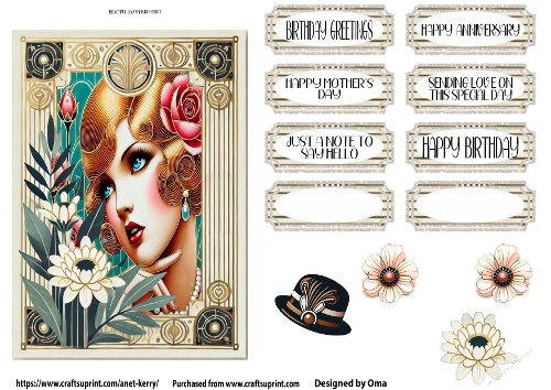 Art Deco Ladies 13