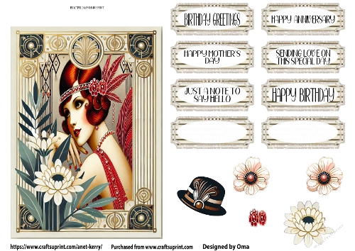 Art Deco Ladies 14