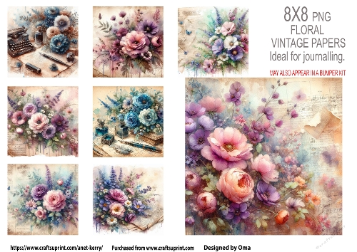 Floral Papers 8x8 png 5