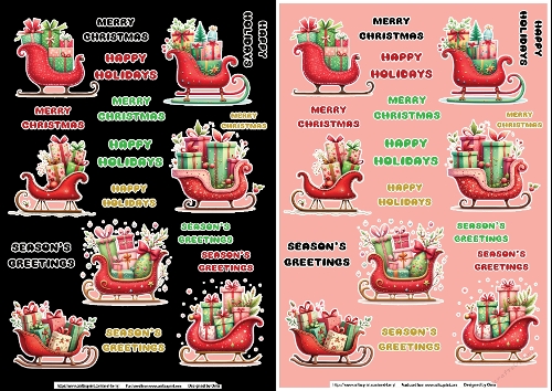 Christmas Stickers 5