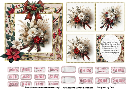 Christmas Posy 2