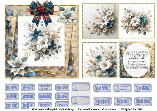Christmas Posy 4
