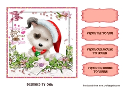 NEW YEAR PUPPY