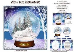 Snow Fox Snow globe
