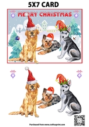 CHRISTMAS DOGS 2