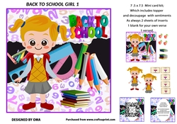 Back to School, girl 1