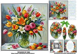 FLORAL CARD A
