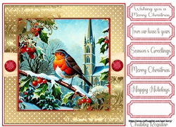 Christmas Robin 2