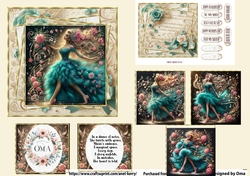 Dance in teal 2