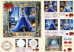Christmas Joy Blue 3