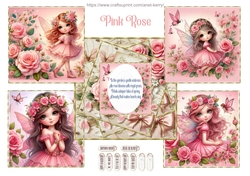 Flower Fairies / Pink Rose