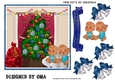 TWIN BABY BOYS 1ST CHRISTMAS