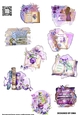 Lilac Sticker Sheet 1
