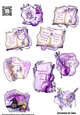 Lilac Sticker Sheet 3