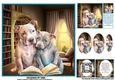 Just a pup his pops and his book 3