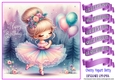 Birthday Ballerina Girl 2