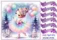 Birthday Ballerina Girl 4
