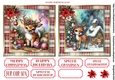 Christmas Snowman & Deer