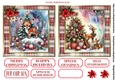 Christmas Snowman & Deer 2