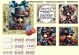 Steampunk Glamour Re& Blue