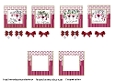5.5 floral card front / Fuchsia 1 