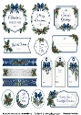 CHRISTMAS TAGS/LABELS 3