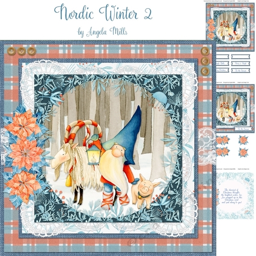 Nordic Winter 2 7x7 Card Mini Kit