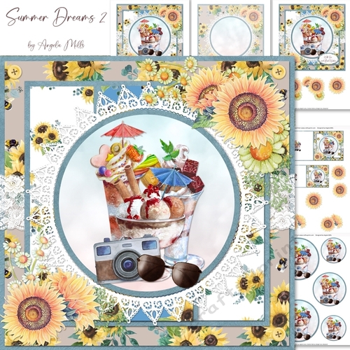 Summer Dreams 2: Ice Cream Sundaes, Sunglasses & Camera