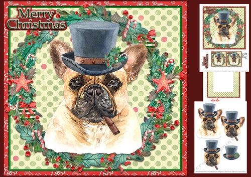 Christmas French Bulldog