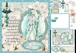 Blue Santa