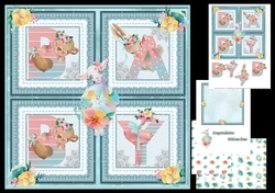 Baby Card Blue