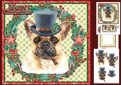 Christmas French Bulldog