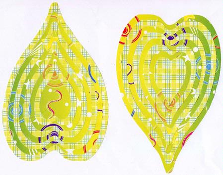 Leaf or Heart Nesties