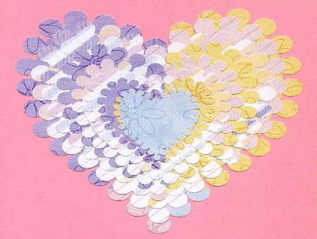 Scalloped Heart Nesties