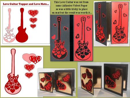 Love Guitar Topper & Love Mats