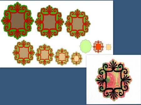 Baroque Style Frame & Mat