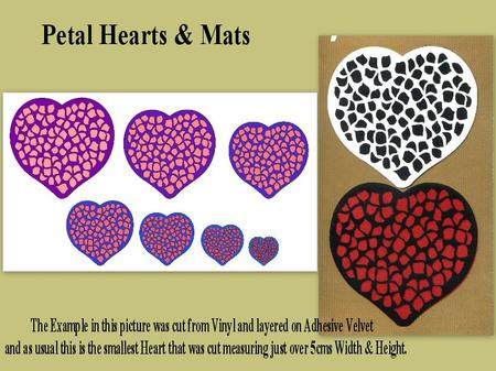 Petal Hearts & Mats