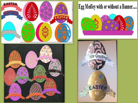Easter Egg Medley Mats & Banners
