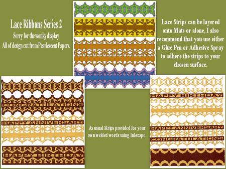 Lace Ribbons 2 & Extra's