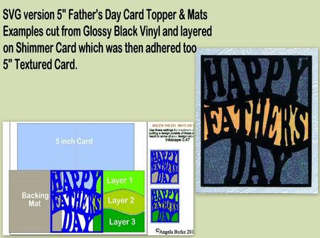 5" Dad Topper & Mats 2
