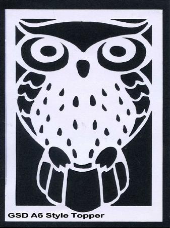 Twit Twoo Topper & Card