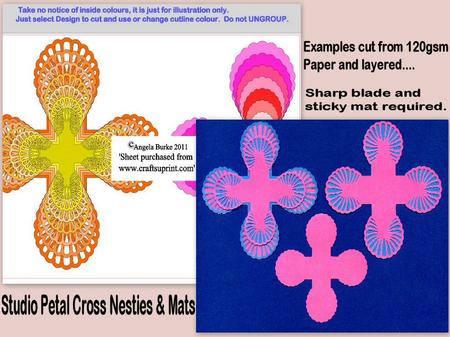 Petal Cross & Mats
