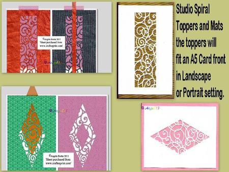 Spiral Toppers1 & Mats