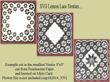 Lemon Lace Nesties & Mats