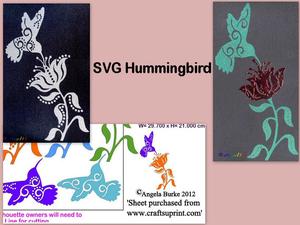 Hummingbird SVG