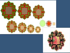 Baroque Style Frame & Mat